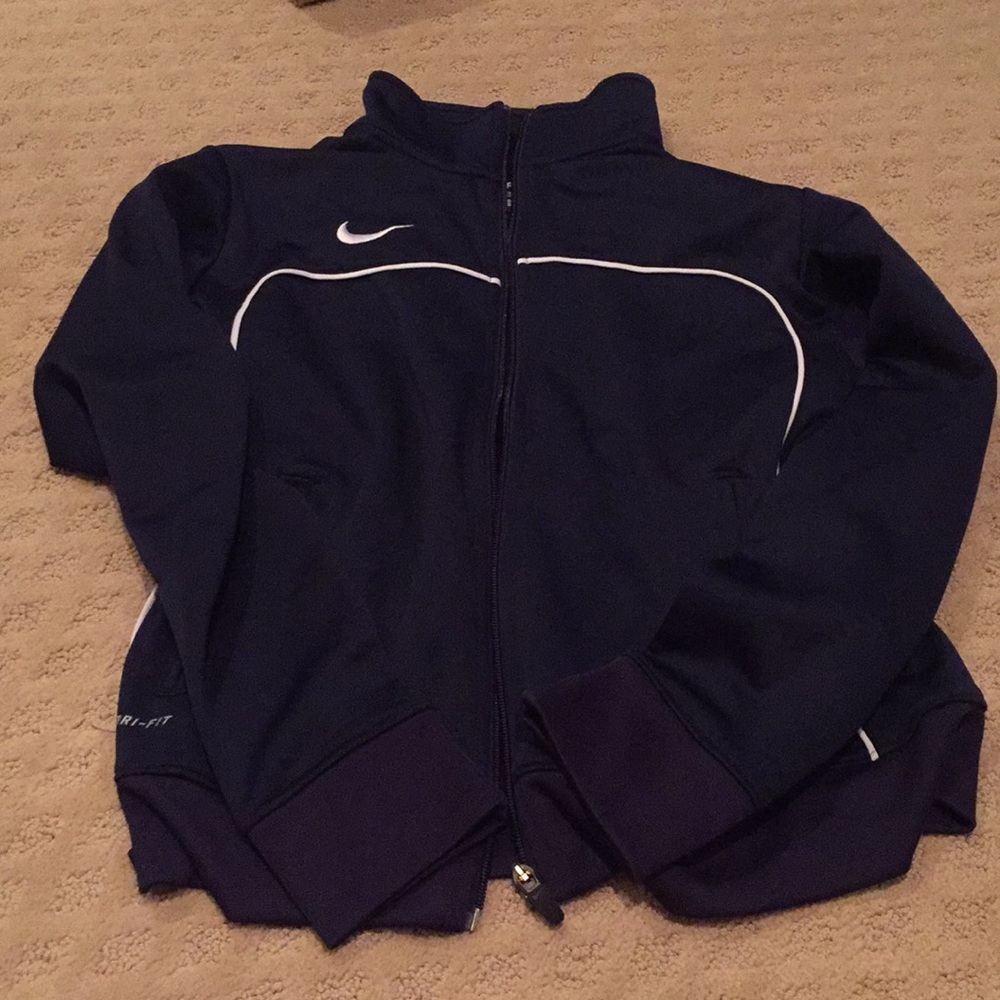 nike dri fit zip up jacket